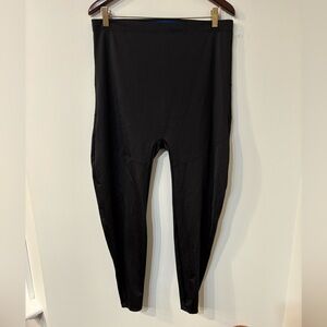 61 YITTY Black Leggings with Blue Waistband NWT